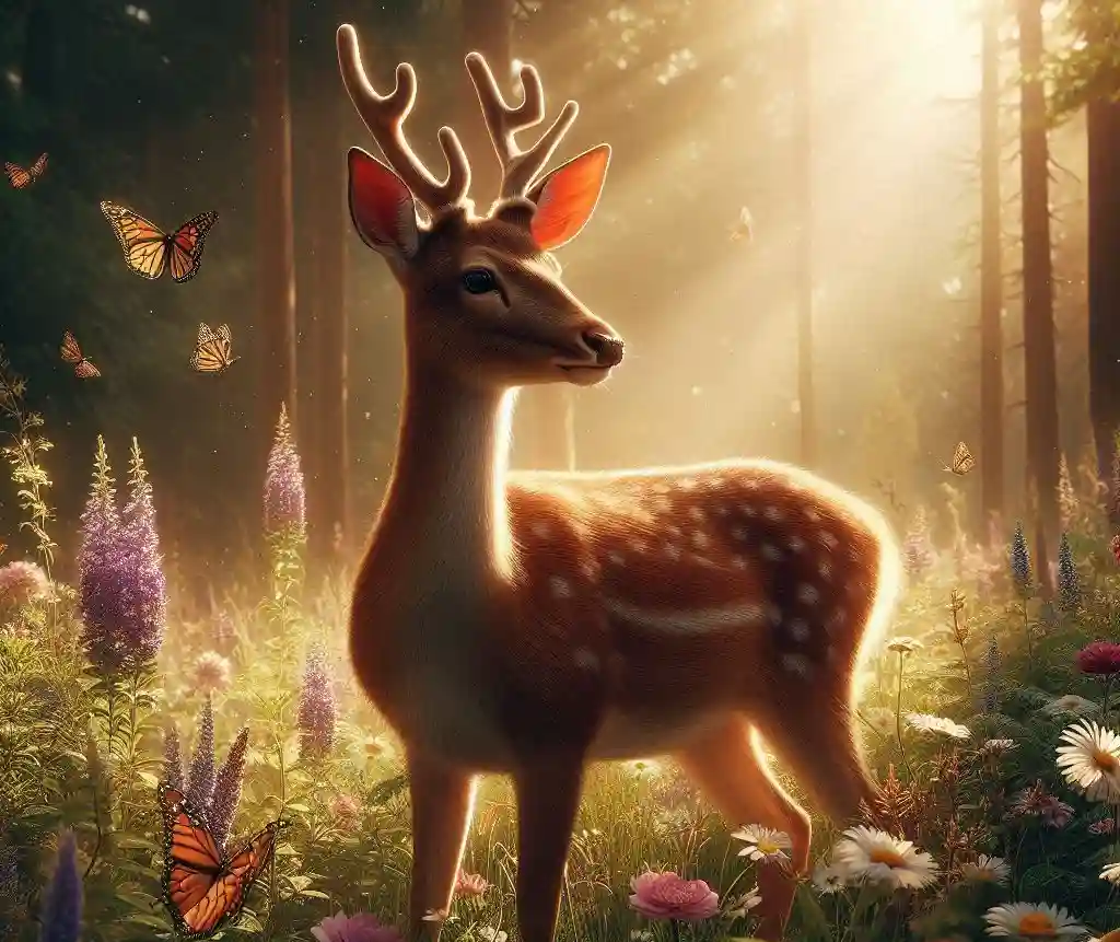 What Does a Deer Mean in the Bible: A Symbol of God's Love and Redemption