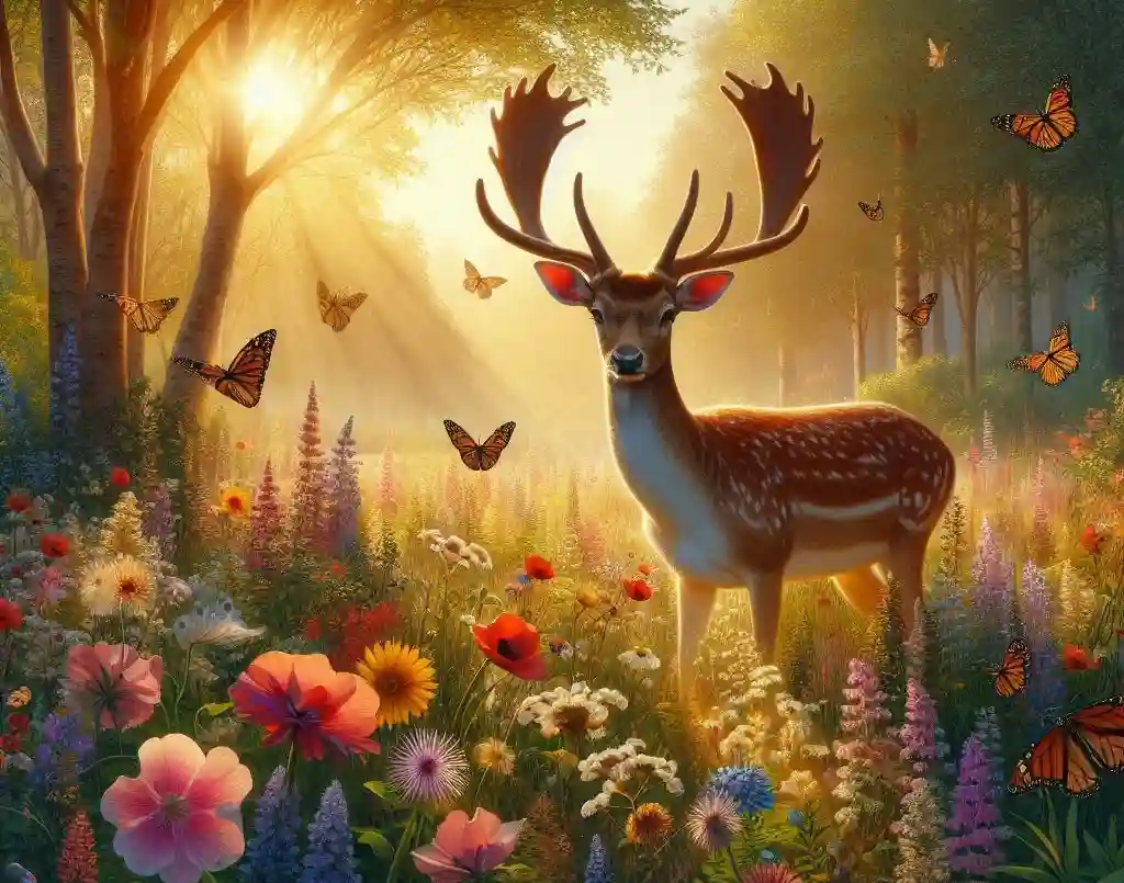 What Does a Deer Mean in the Bible: A Symbol of God's Love and Redemption
