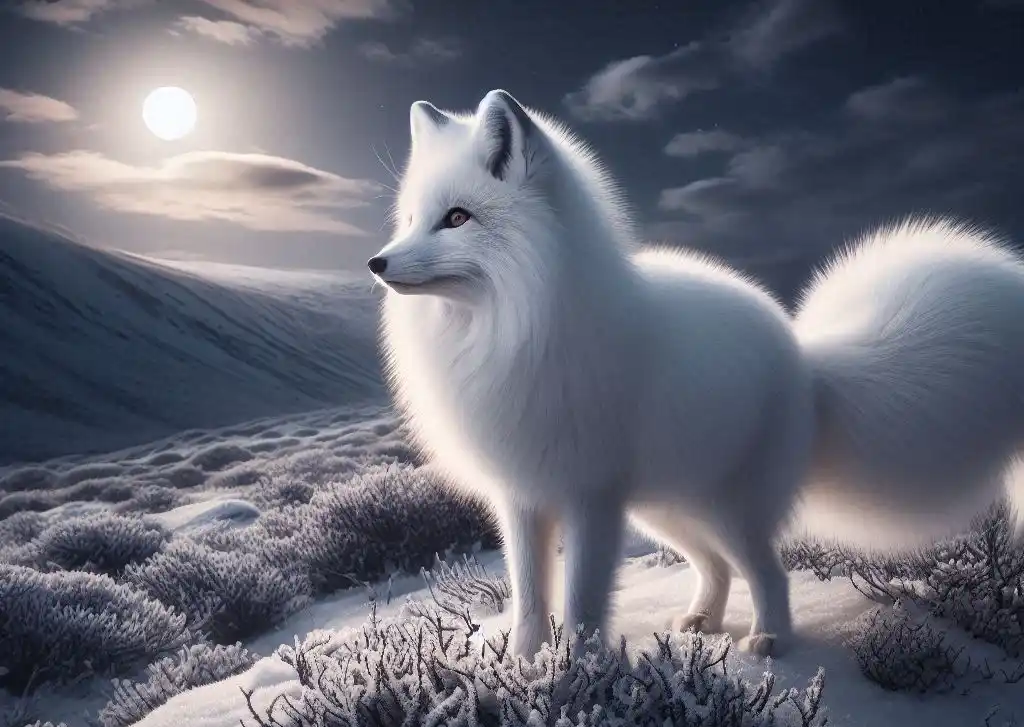 a White Fox