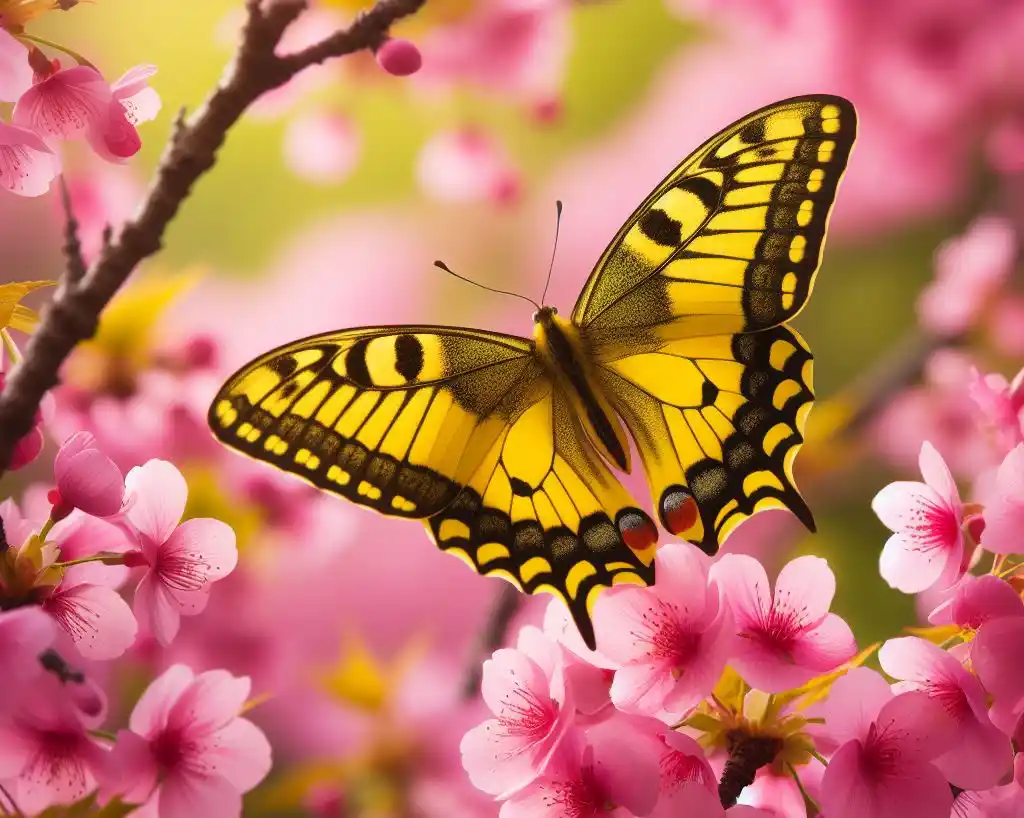 Spiritual Yellow Butterfly Meaning in the Bible: Hope Takes Flight