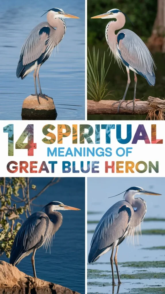 14 Spiritual Meanings of Great Blue Heron: Soaring Into the Unknown