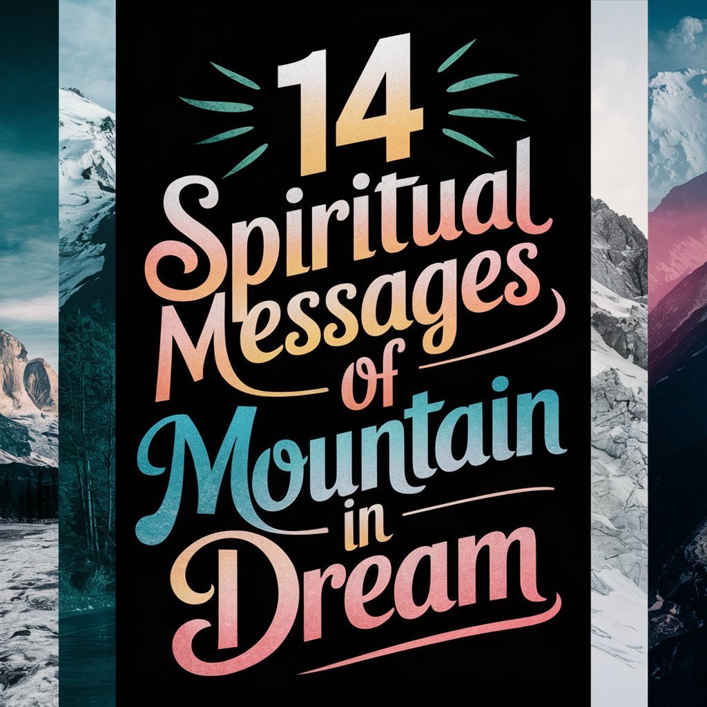 14 Spiritual Messages of Mountain in Dream: A Comprehensive Guide