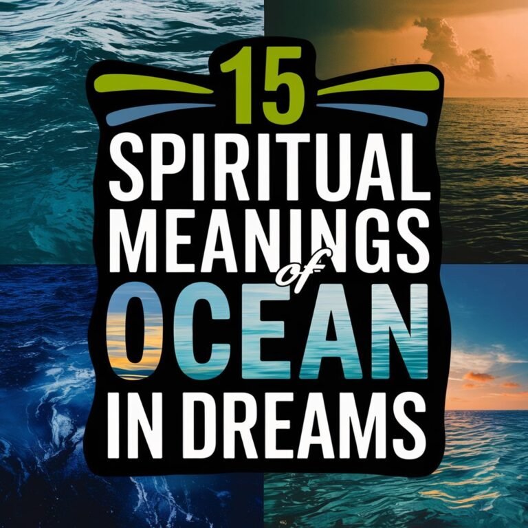 15 Spiritual Meanings of Ocean in Dreams: 15 Spiritual Secrets