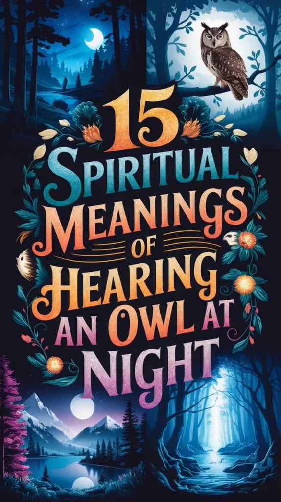 15 Spiritual Meanings of Hearing an Owl at Night: A Comprehensive Guide