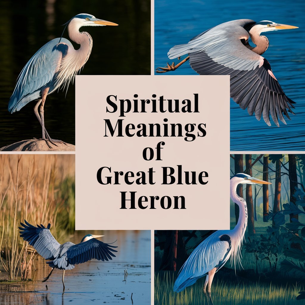 14 Spiritual Meanings of Great Blue Heron: Soaring Into the Unknown