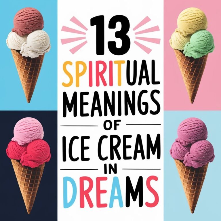 13 Spiritual Meanings of Ice Cream in Dreams: Their Connection to Your Soul