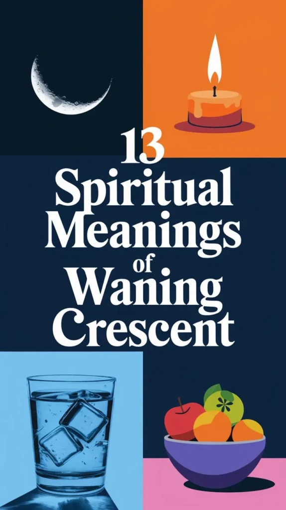 13 Spiritual Meanings of Waning Crescent: Illuminating the Spiritual Secrets