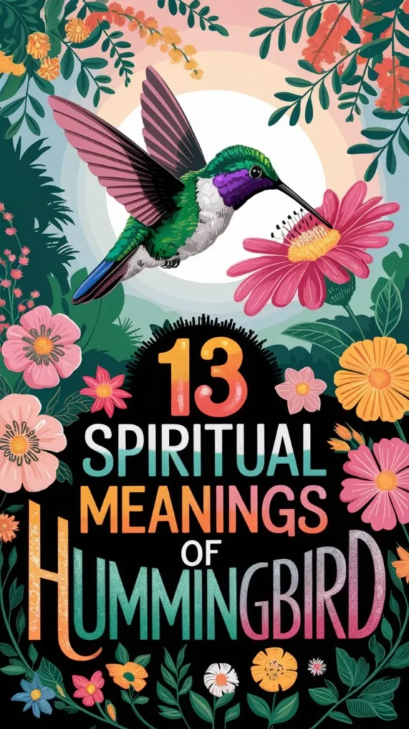 13 Spiritual Meanings of Hummingbird: A Comprehensive Guide