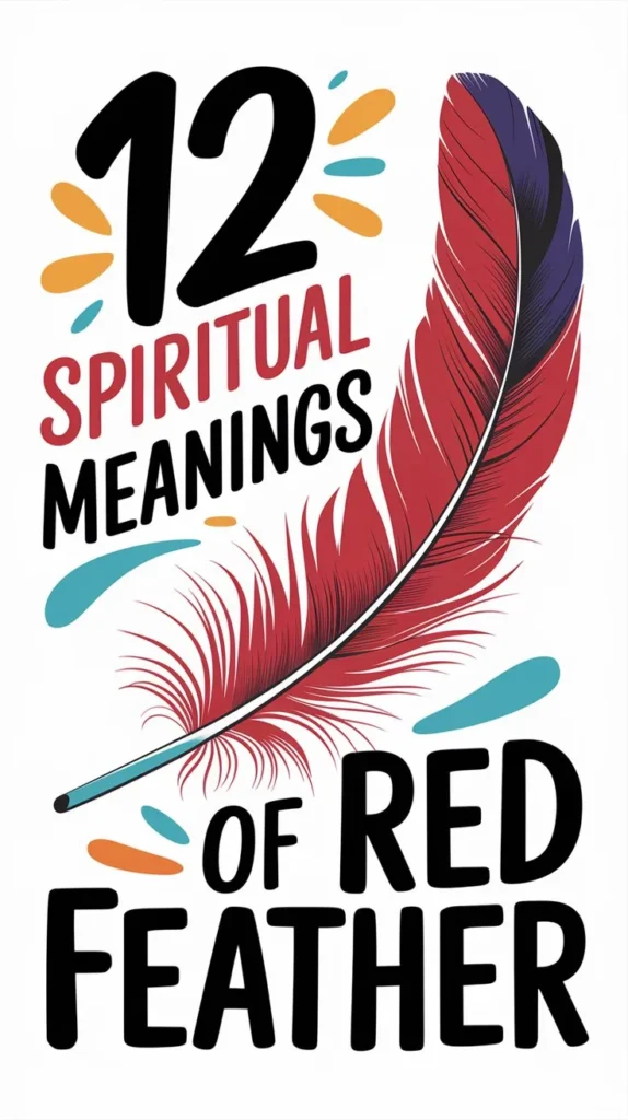 12 Spiritual Meanings of Red Feather: A Comprehensive Guide