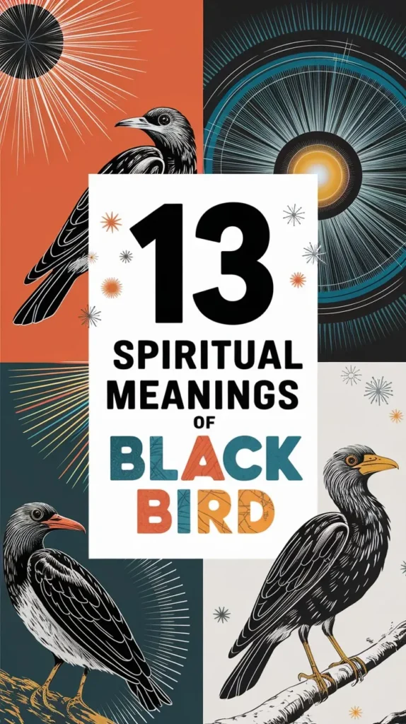 13 Spiritual Meanings of Black Bird: Unfolding the Secrets