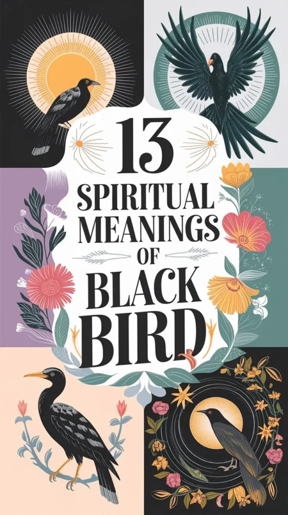 13 Spiritual Meanings of Black Bird: Unfolding the Secrets