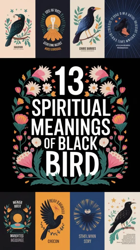 13 Spiritual Meanings of Black Bird: Unfolding the Secrets