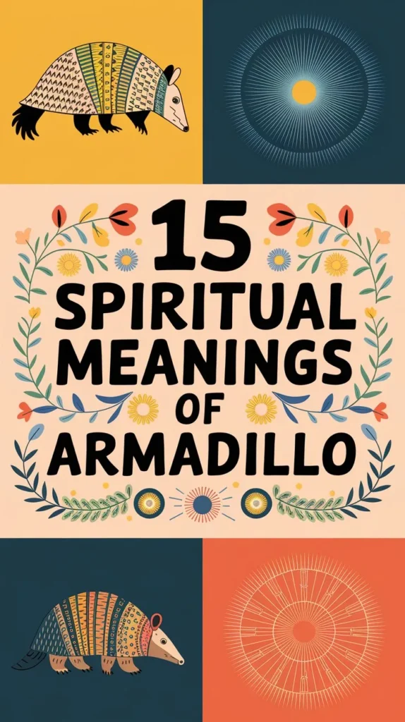 15 Spiritual Meanings of Armadillo: Rolling Into the Uncovered