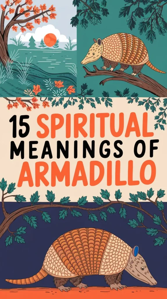 15 Spiritual Meanings of Armadillo: Rolling Into the Uncovered