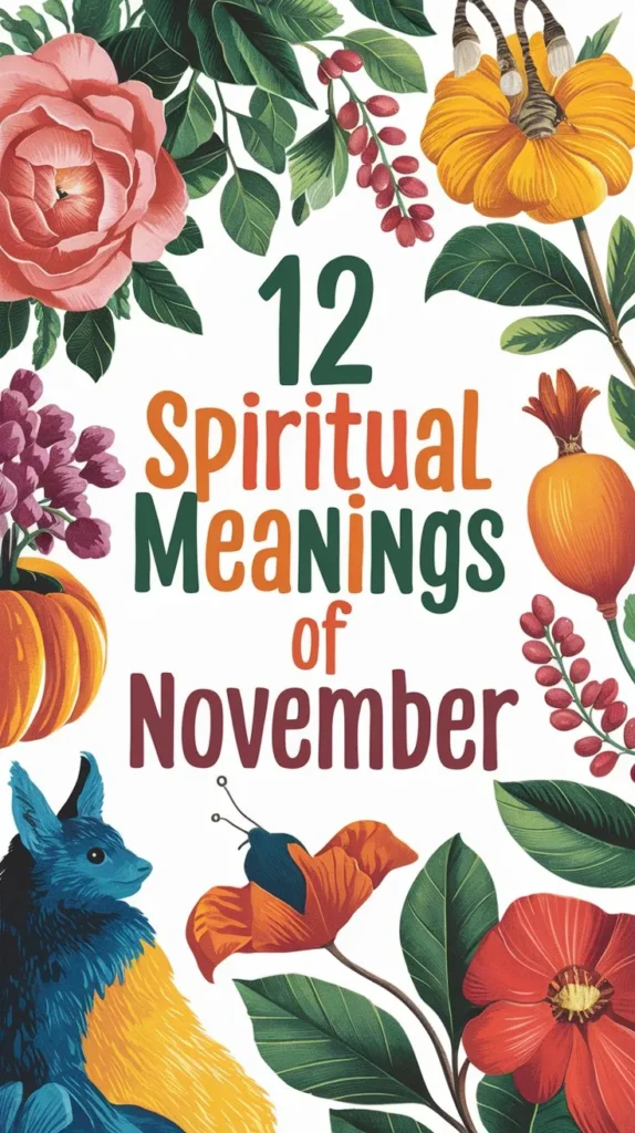 12 Spiritual Meanings of November: Hidden Truths