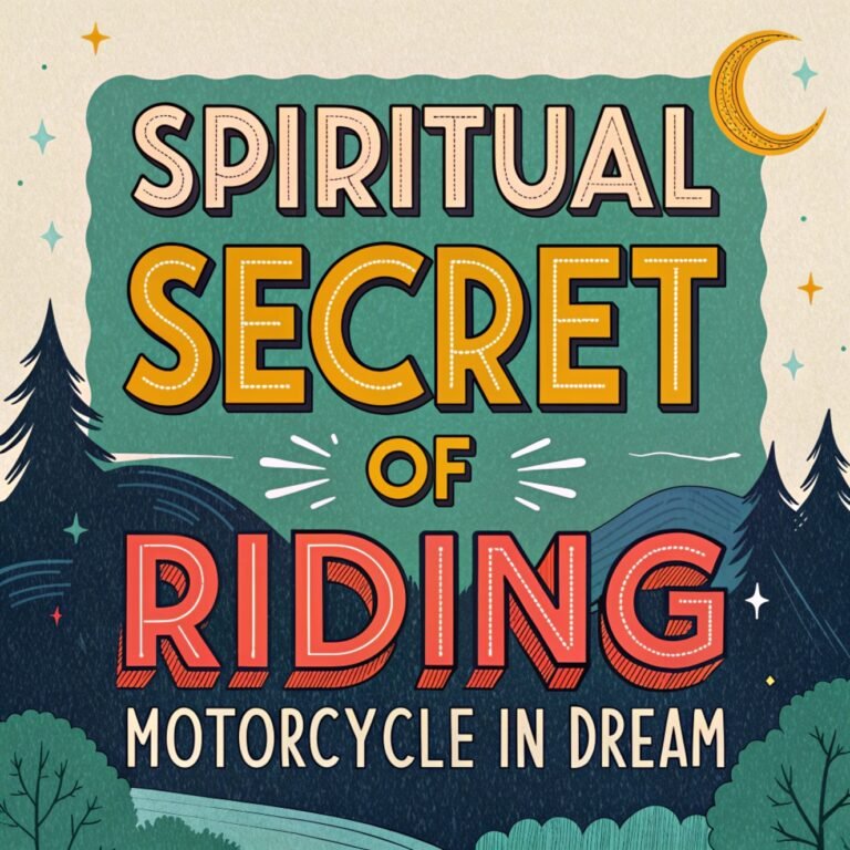 14 Spiritual Secret of Riding Motorcycle in Dream: 14 Revolutions