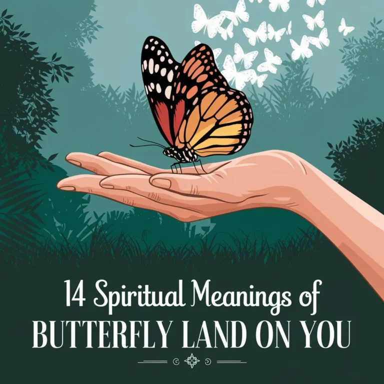 14 Spiritual Meanings of Butterfly Land on You: Hidden Spiritual Renewal