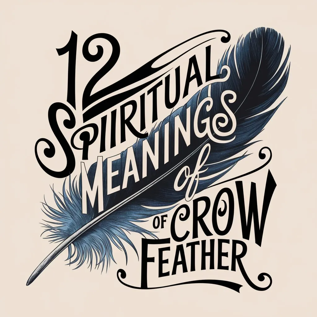 12 Spiritual Meanings of Crow Feather: A Comprehensive Guide