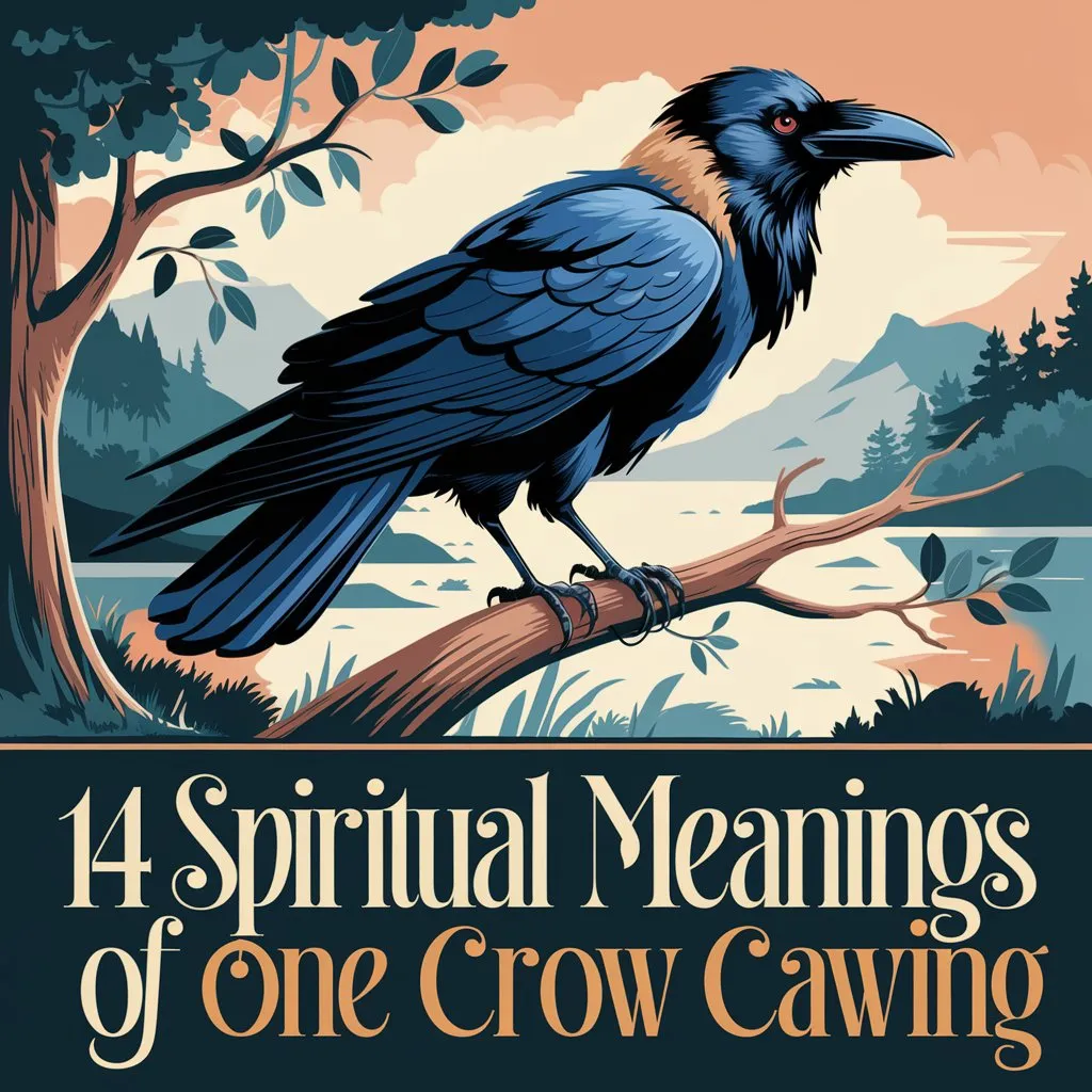 14 Spiritual Meanings of One Crow Cawing: a Warning From the Spirit World