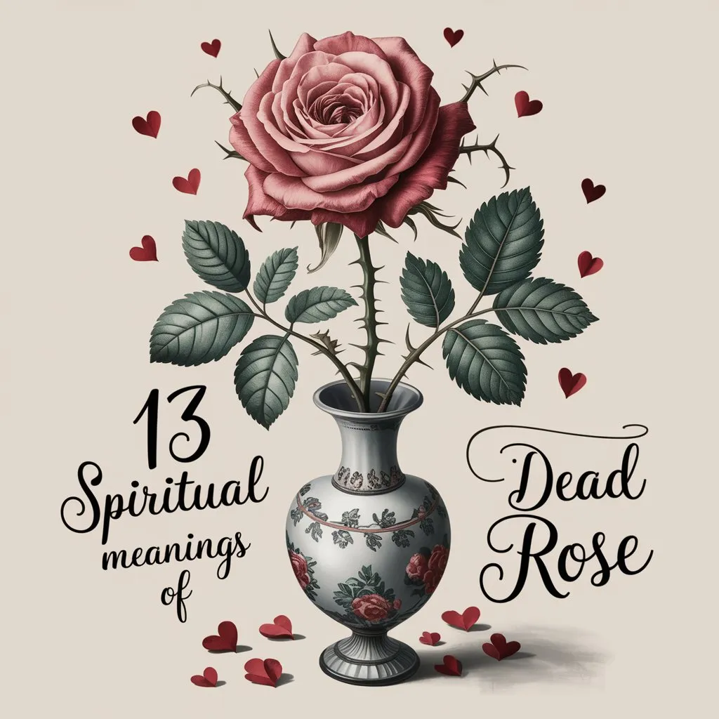 13 Spiritual Meanings of Dead Rose: A Message of Spiritual Love