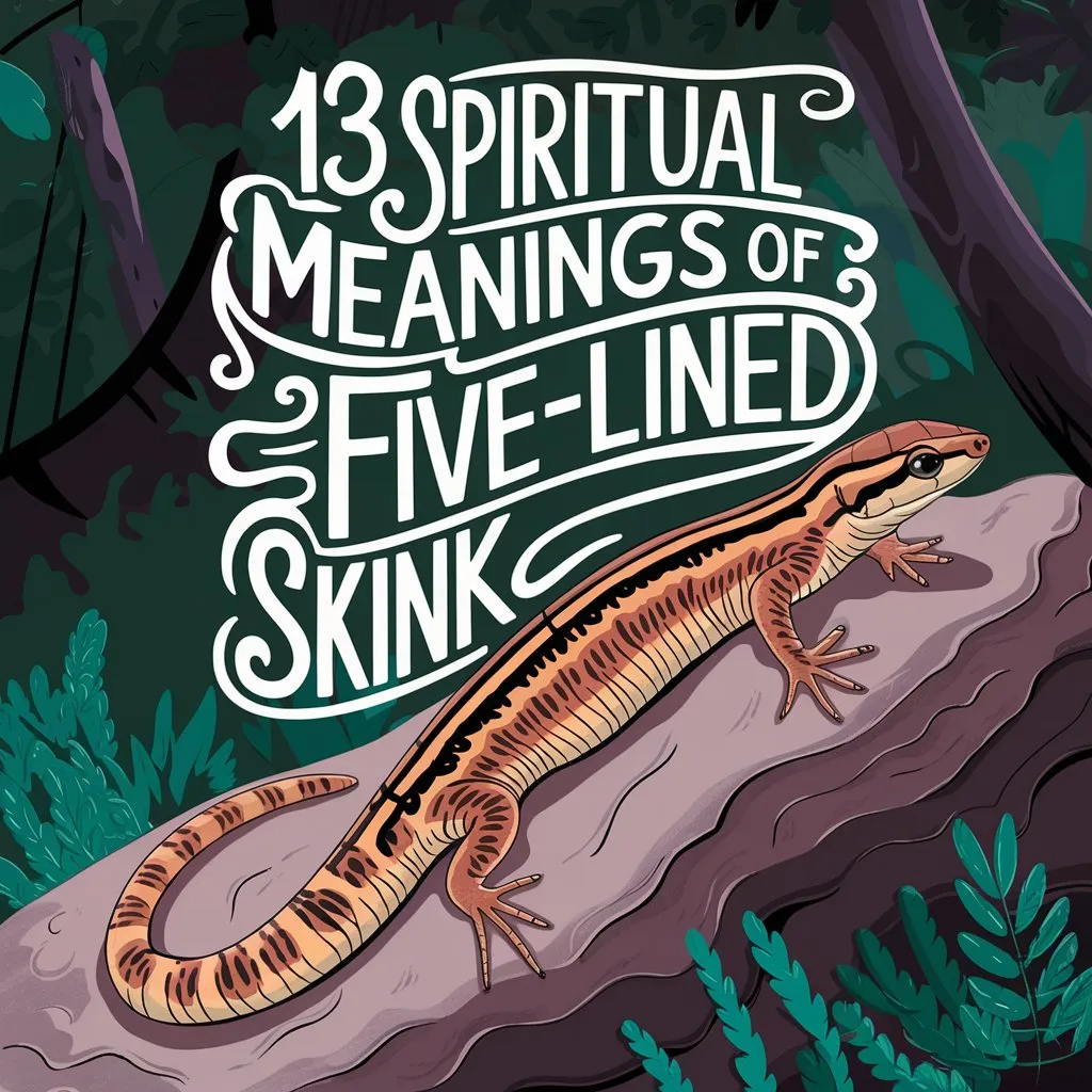 13 Spiritual Meanings of Five-Lined Skink: Embodying Spiritual Secrets