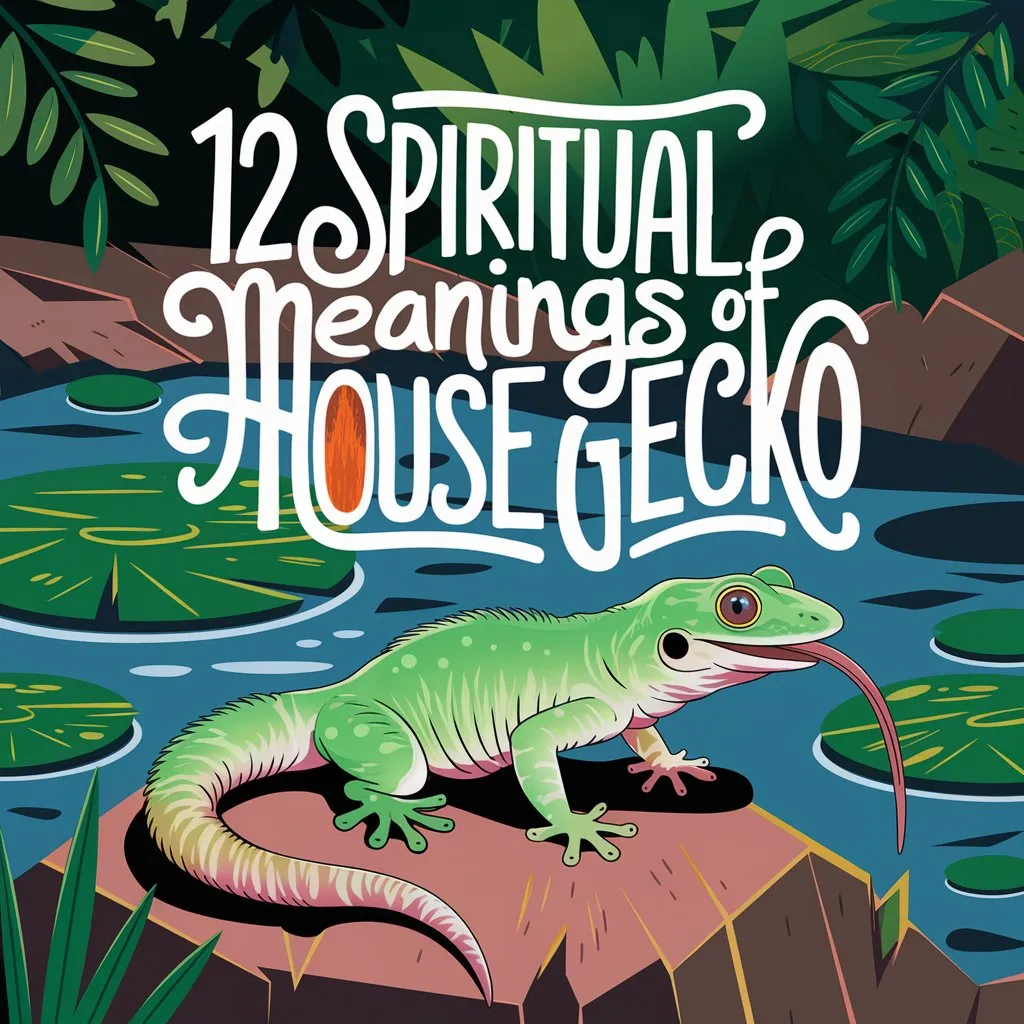 12 Spiritual Meanings of House Gecko: Hidden Spiritual Territory