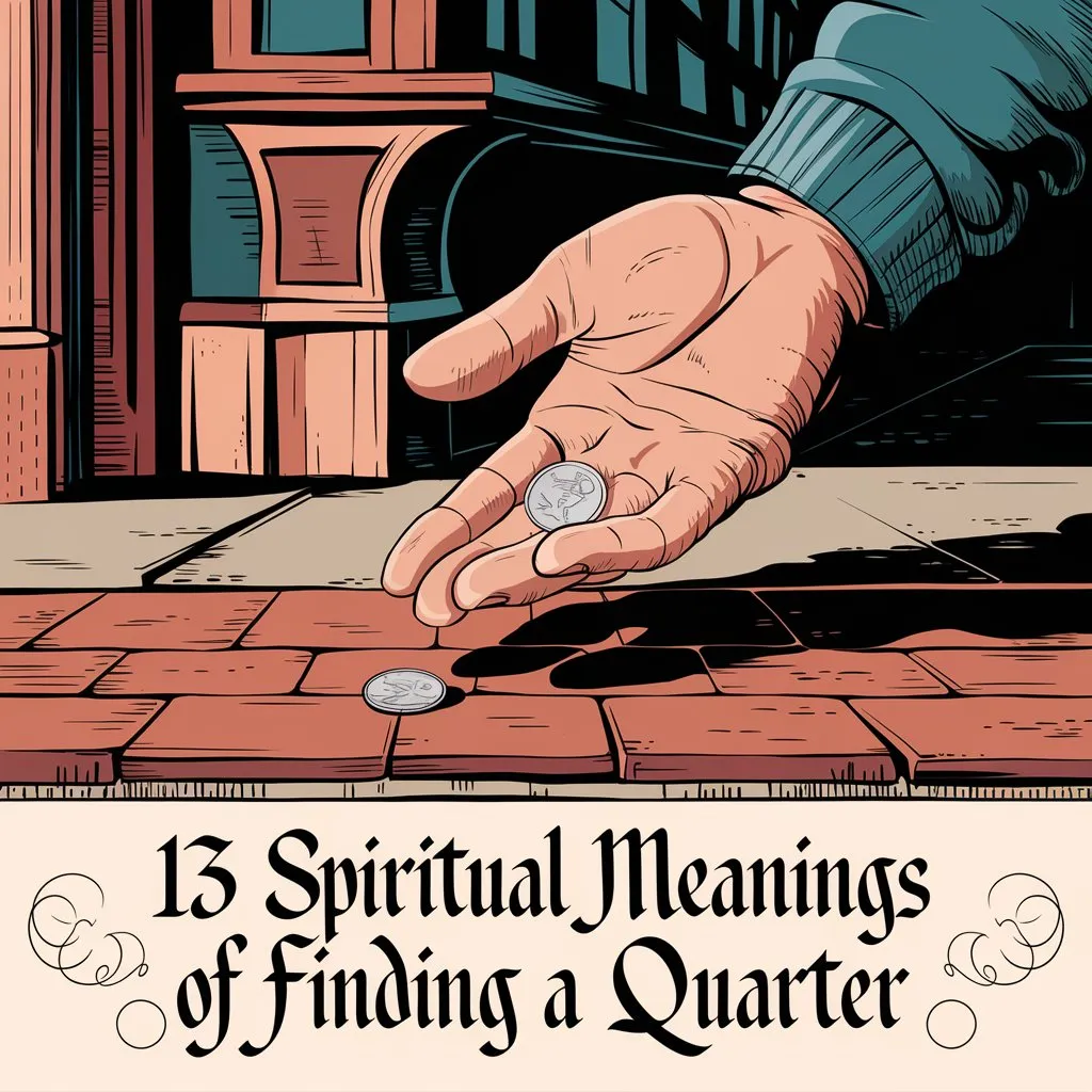 13 Spiritual Meanings of Finding a Quarter: Hidden Spiritual Connection?