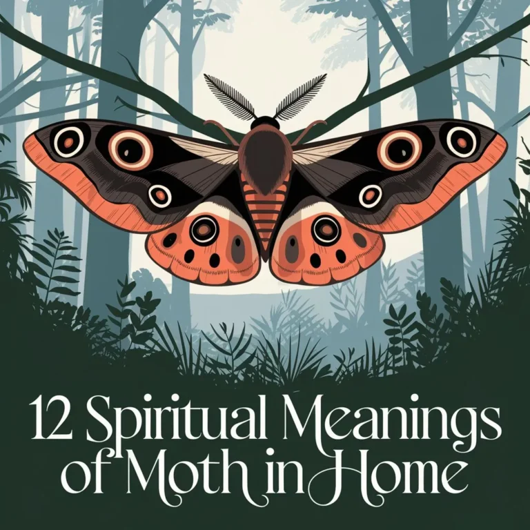 12 Spiritual Meanings of Moth in Home: a Message From the Spirit World