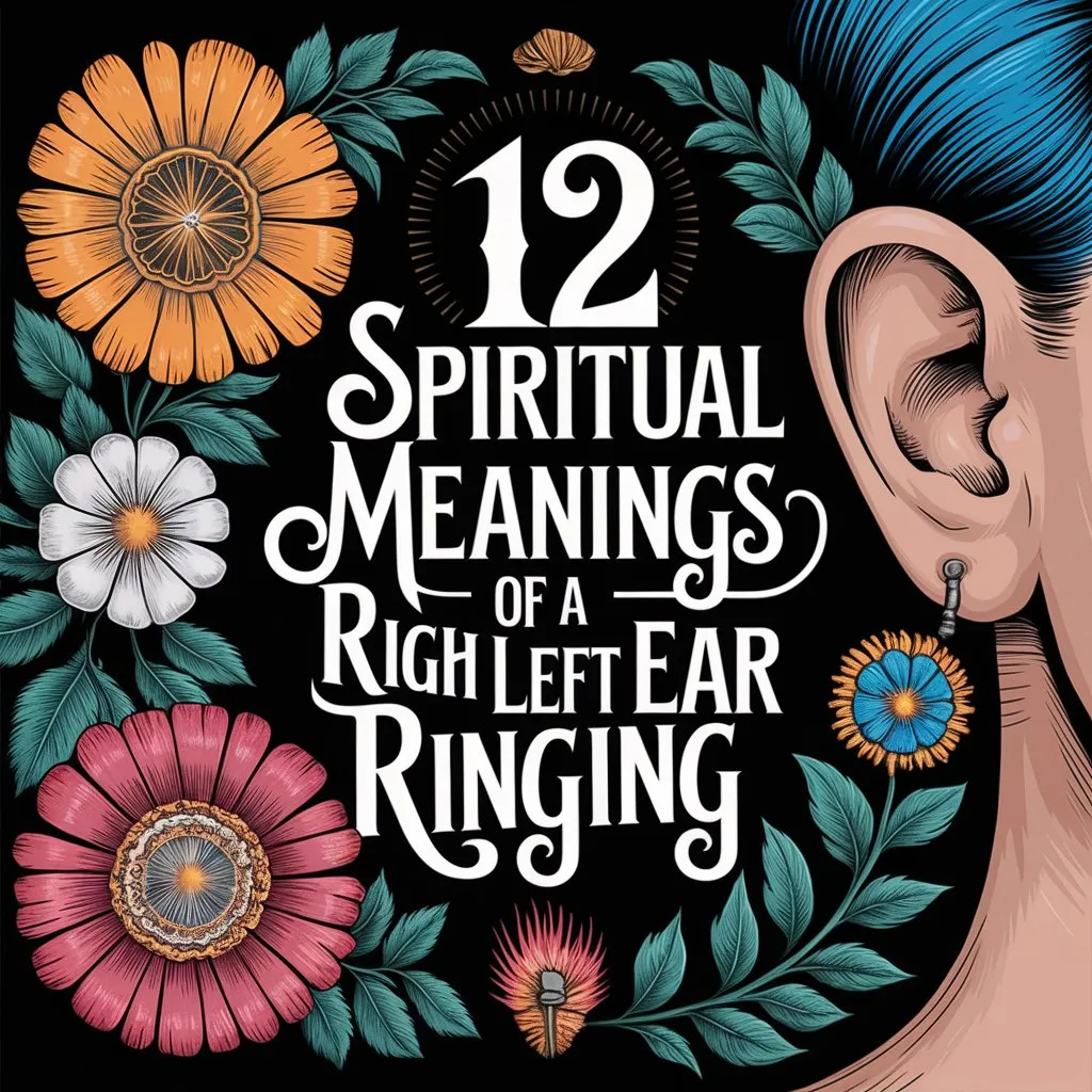 12 Spiritual Meanings of Right Left Ear Ringing: Hidden Message From the Angels