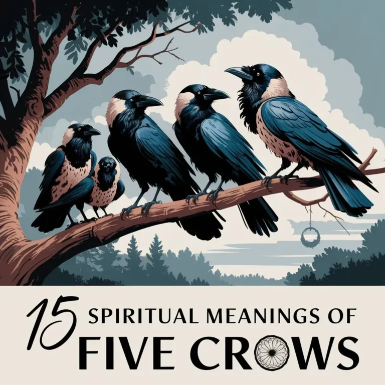 15 Spiritual Meanings of Five Crows: Hidden Secrets