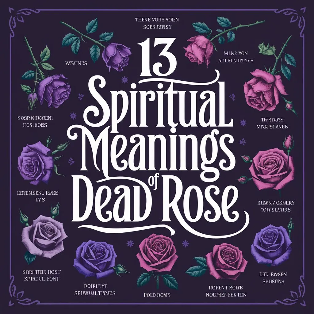 13 Spiritual Meanings of Dead Rose: A Message of Spiritual Love