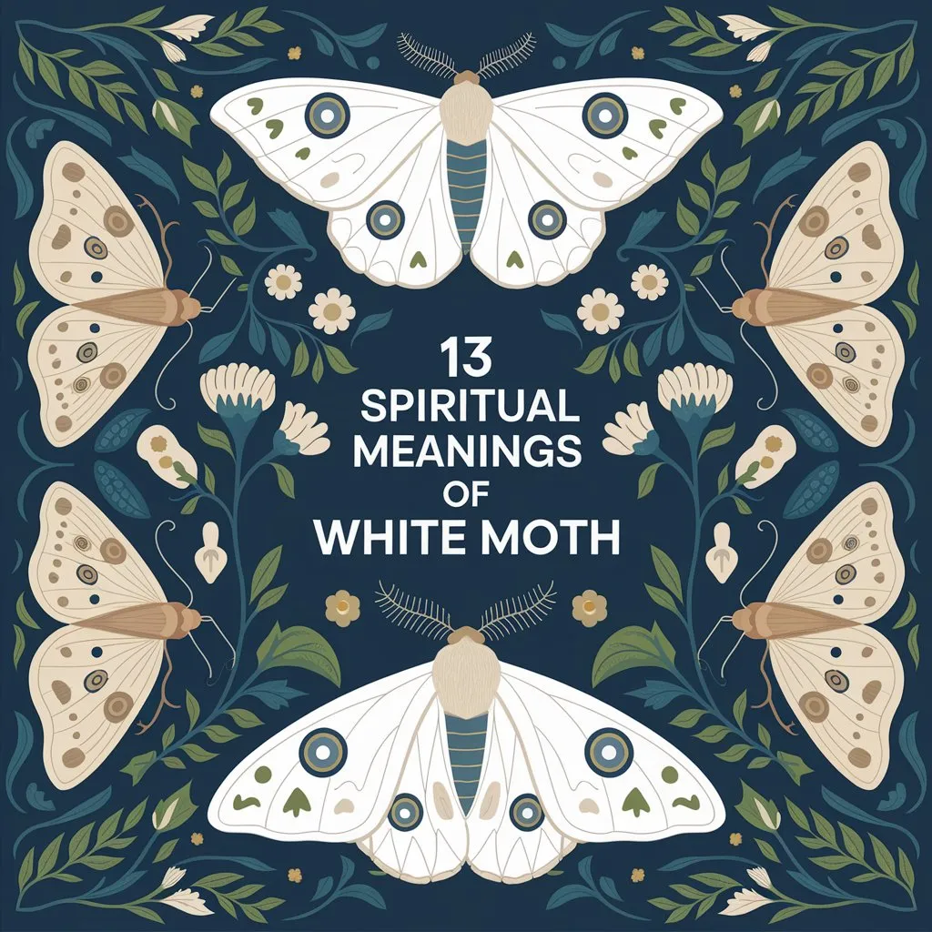 13 Spiritual Meanings of White Moth: Uncovered the Path Forward