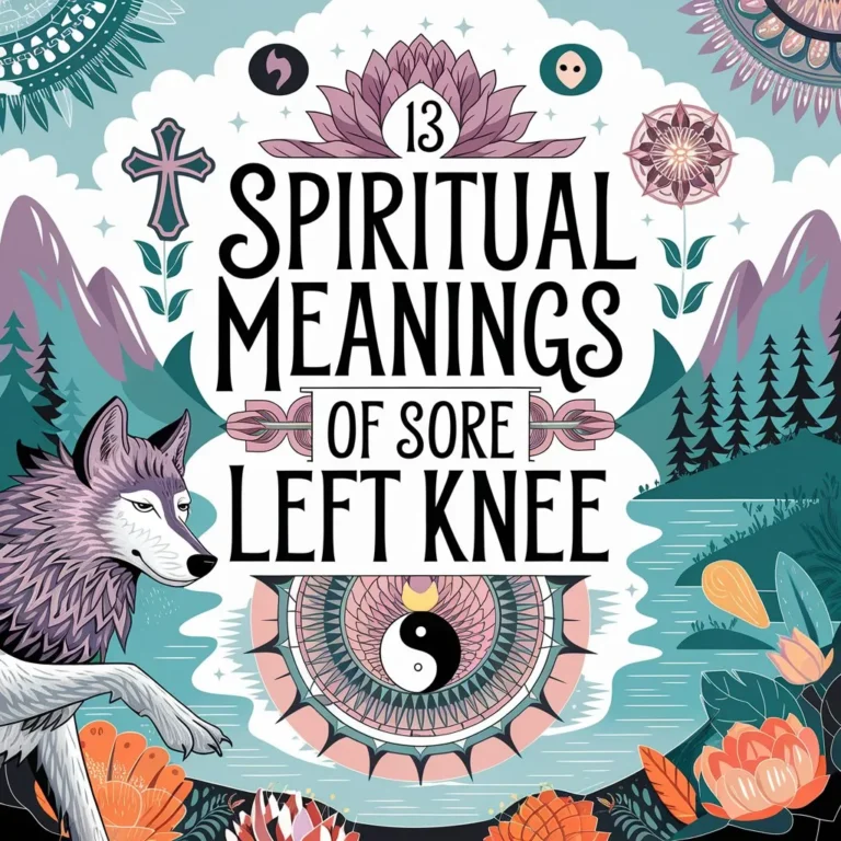 13 Spiritual Meanings of Sore Left Knee: Hidden Secrets?