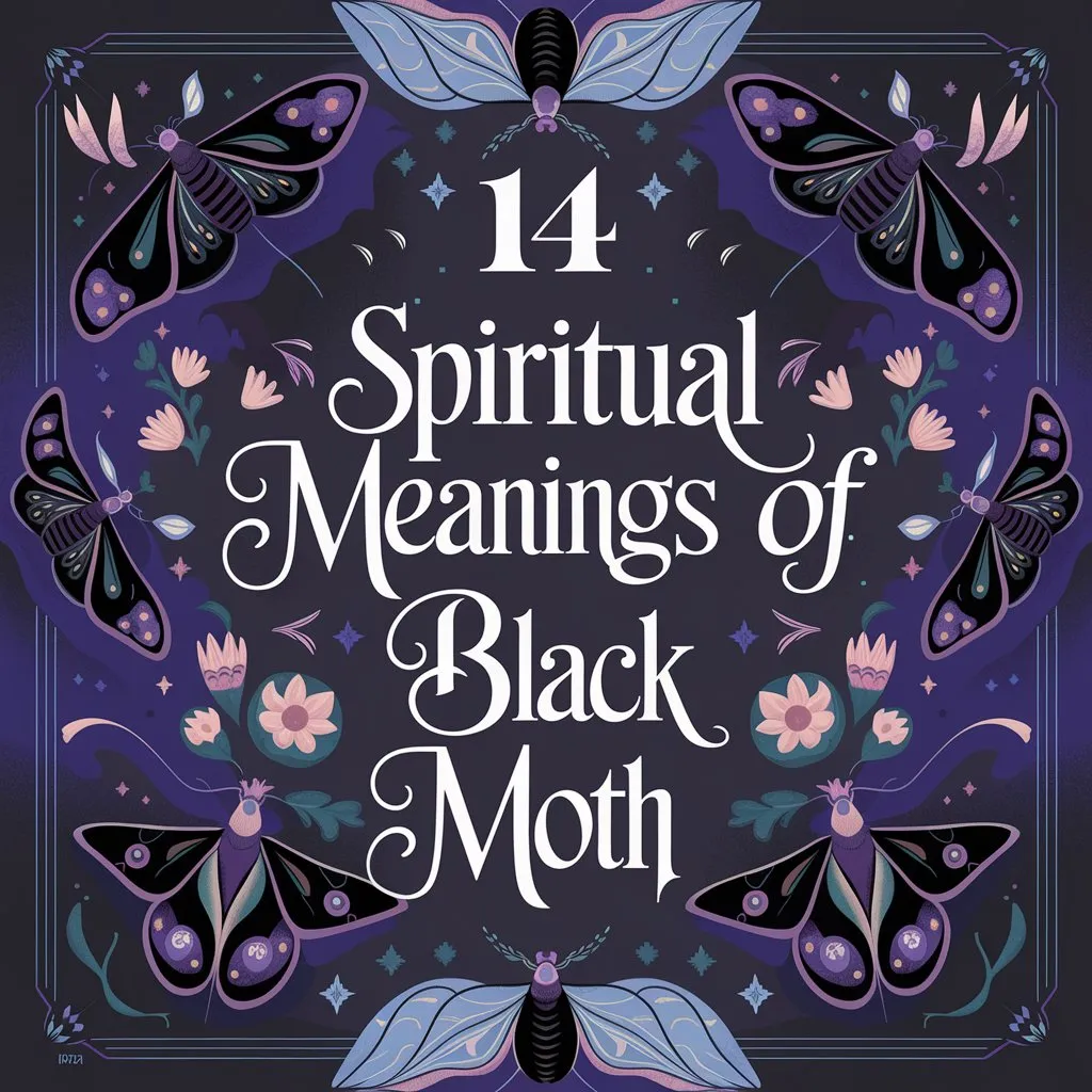 14 Spiritual Meanings of Black Moth: Hidden Symbolisms