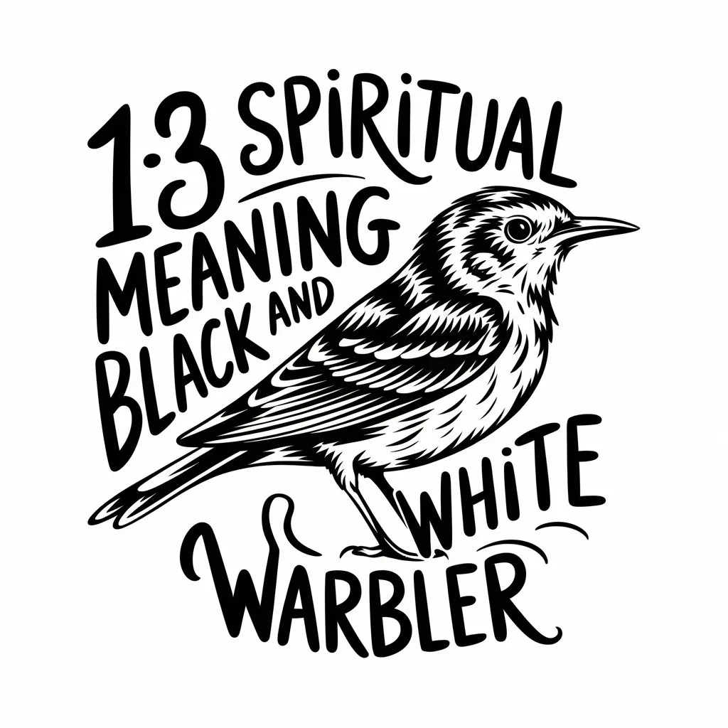 13 Spiritual Meaning Black and White Warbler: Embodying Spiritual Secrets
