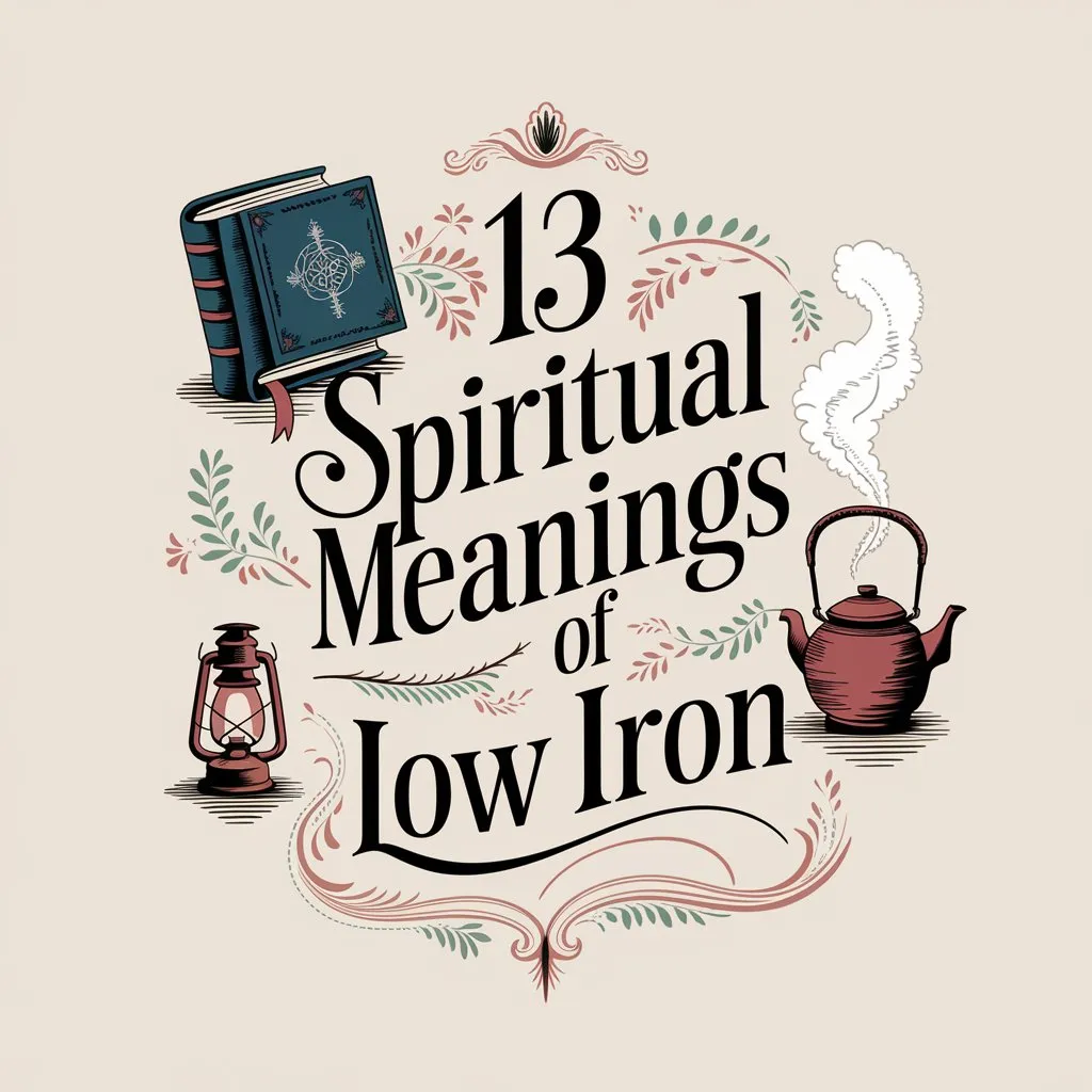 13 Spiritual Meanings of Low Iron: How It Affects Your Energy