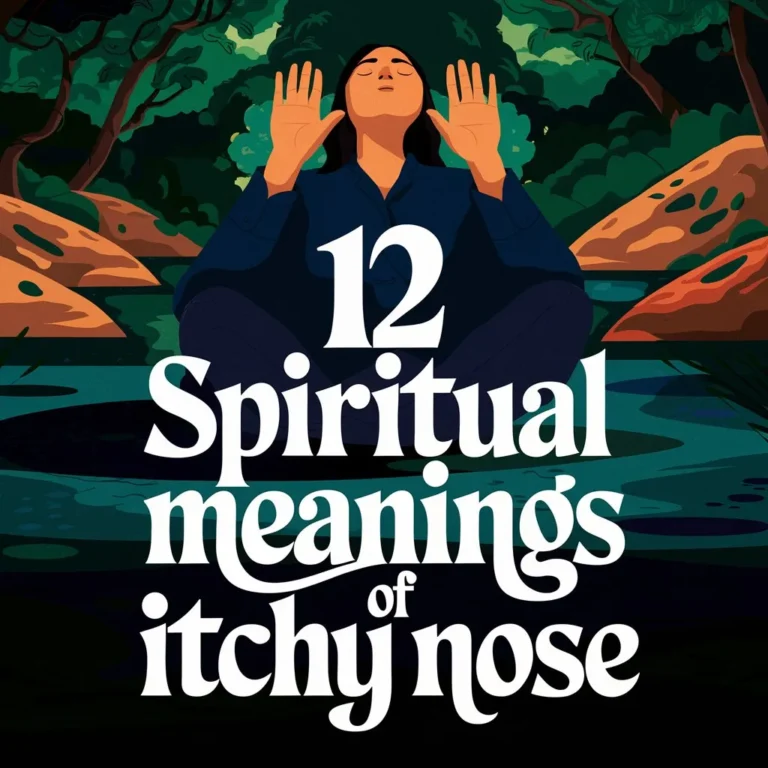 12 Spiritual Meanings of Itchy Nose: Amazing Sign of Spiritual Awareness