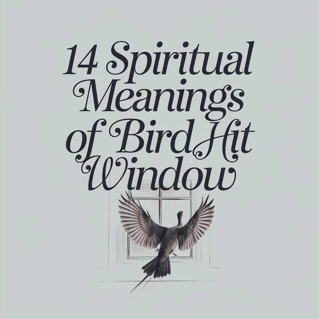 14 Spiritual Meanings of Bird Hit Window: Uncovered The Hidden Secrets