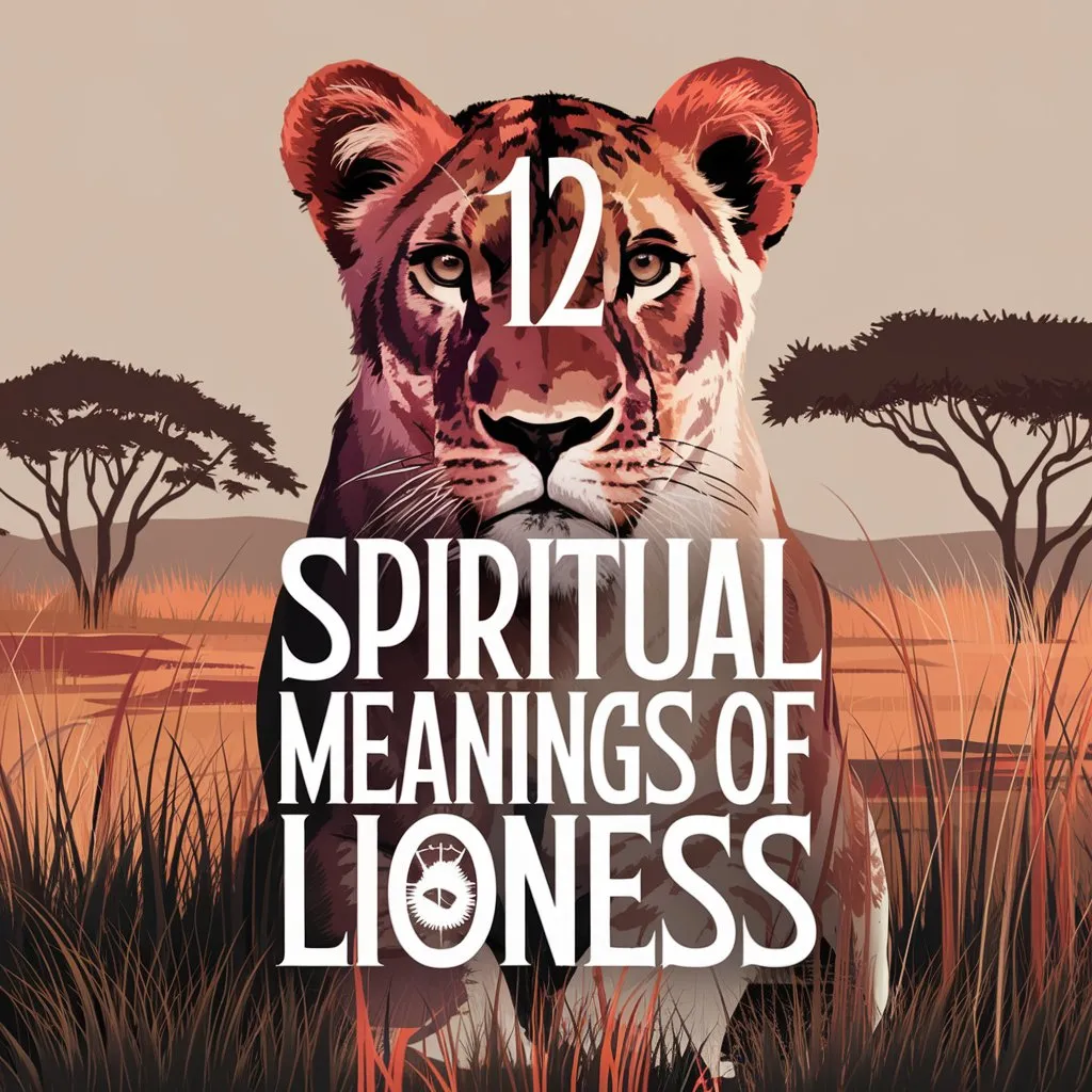 12 Spiritual Meanings of Lioness: Empower Your Secret Inner Strength