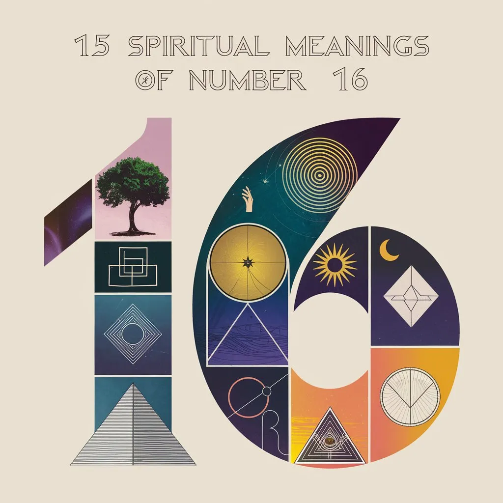 15 Spiritual Meanings of Number 16: Decoding Secret Symbolism