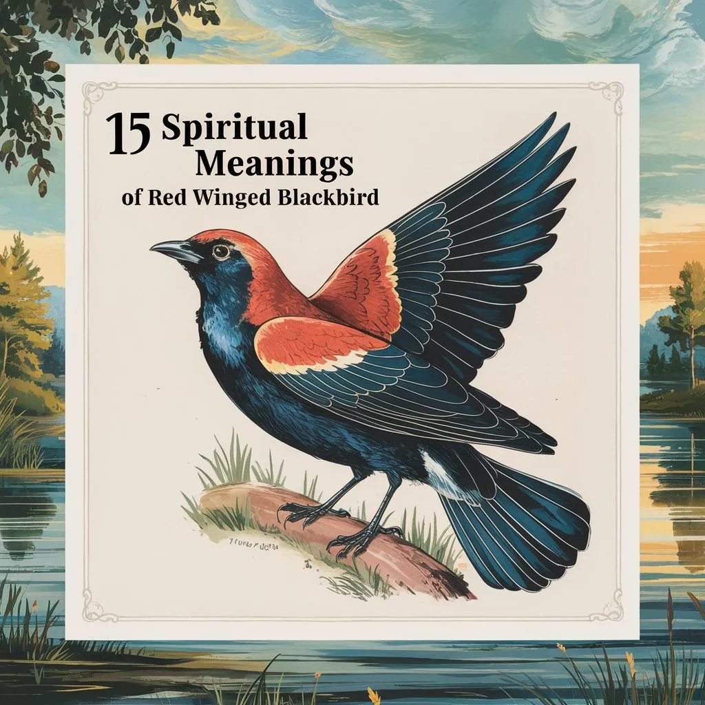 15 Spiritual Meanings of Red Winged Blackbird: Understanding Secret Significance