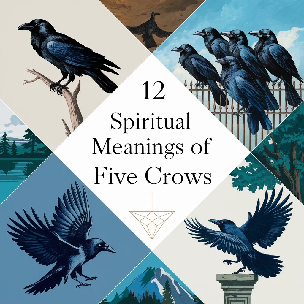 12 Spiritual Meanings of Five Crows: Amazing Mystical Omens