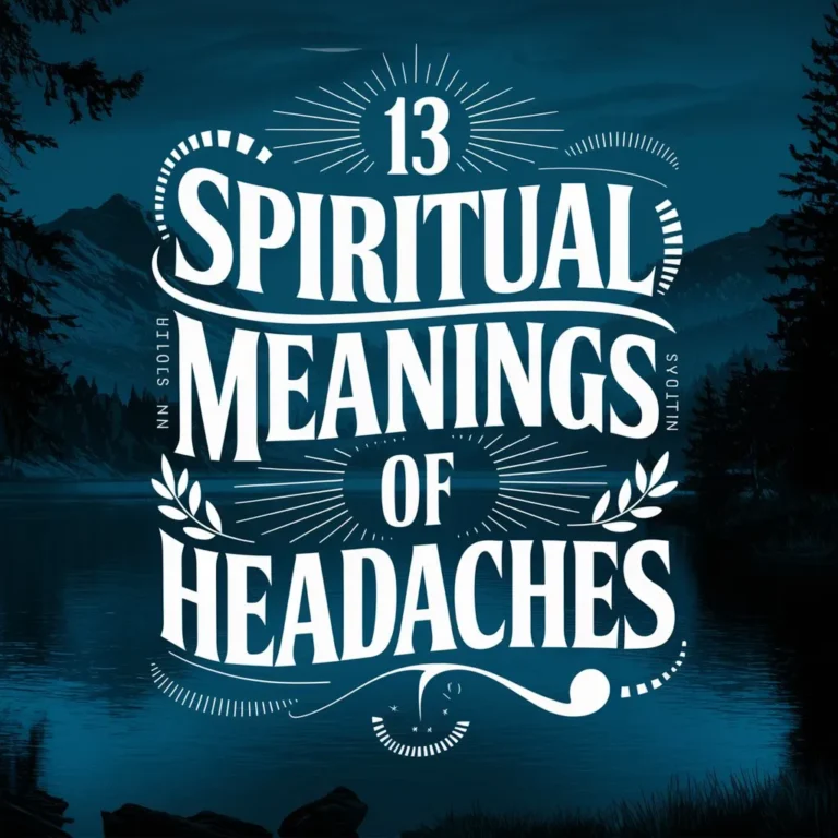 13 Spiritual Meanings of Headaches: Understanding Hidden Seccrets