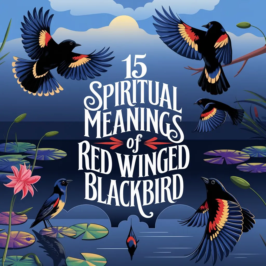 15 Spiritual Meanings of Red Winged Blackbird: Understanding Secret Significance