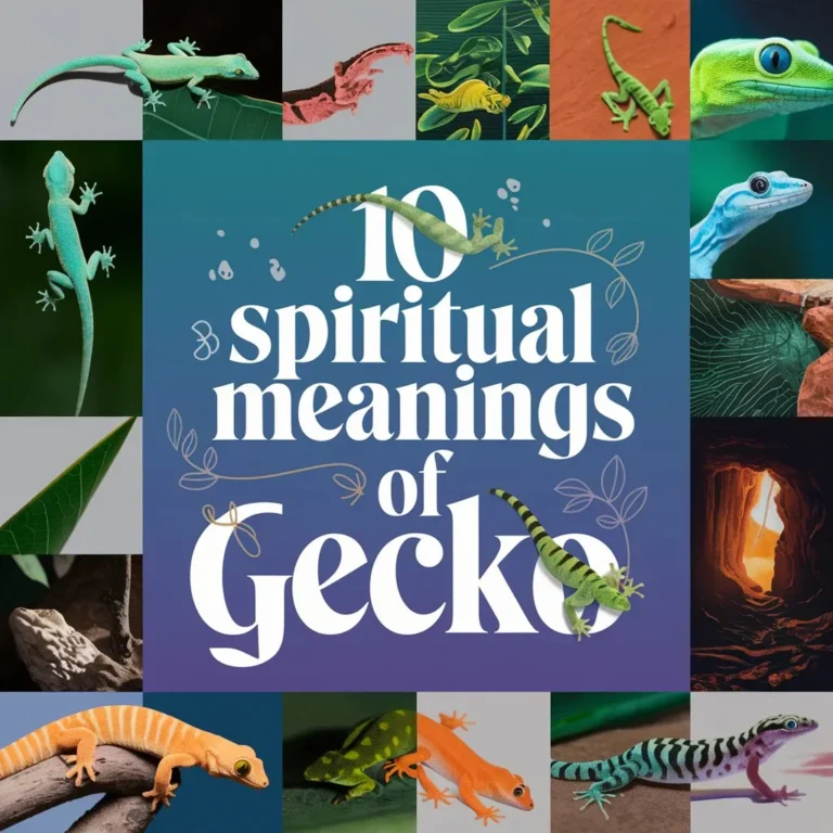 10 Spiritual Meanings of Gecko: Understanding Secret Significance