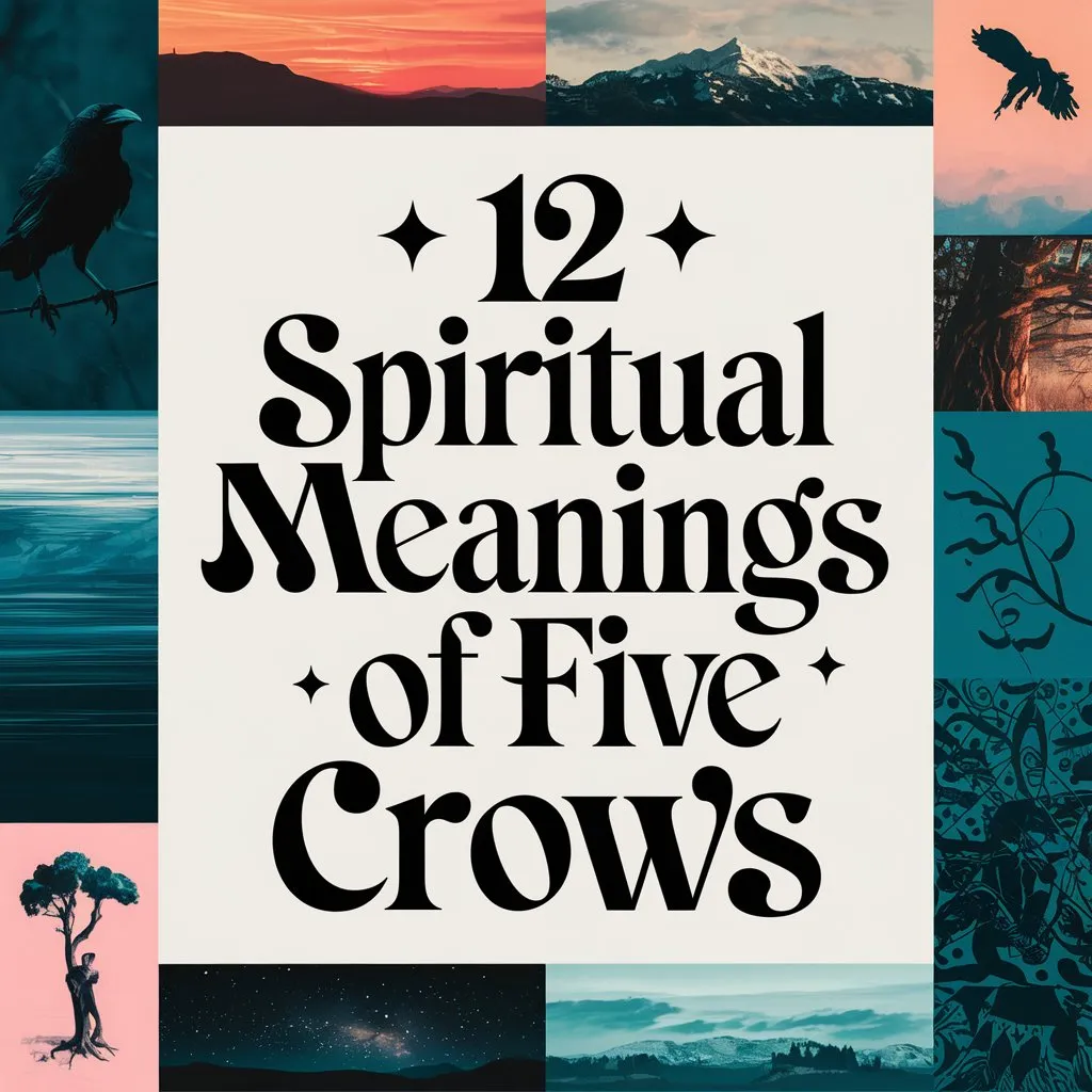 12 Spiritual Meanings of Five Crows: Amazing Mystical Omens