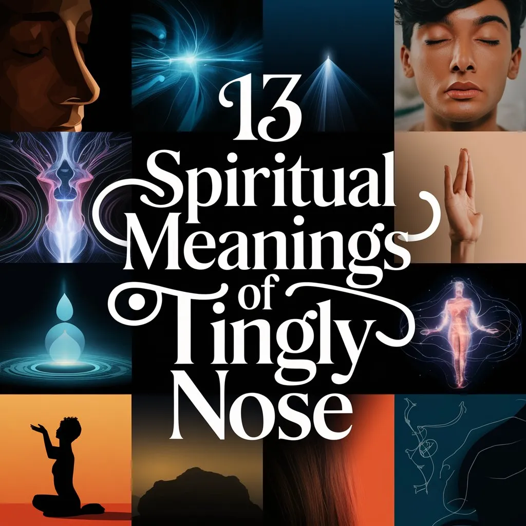 13 Spiritual Meanings of Tingly Nose: What's the Secret Spiritual Significance?