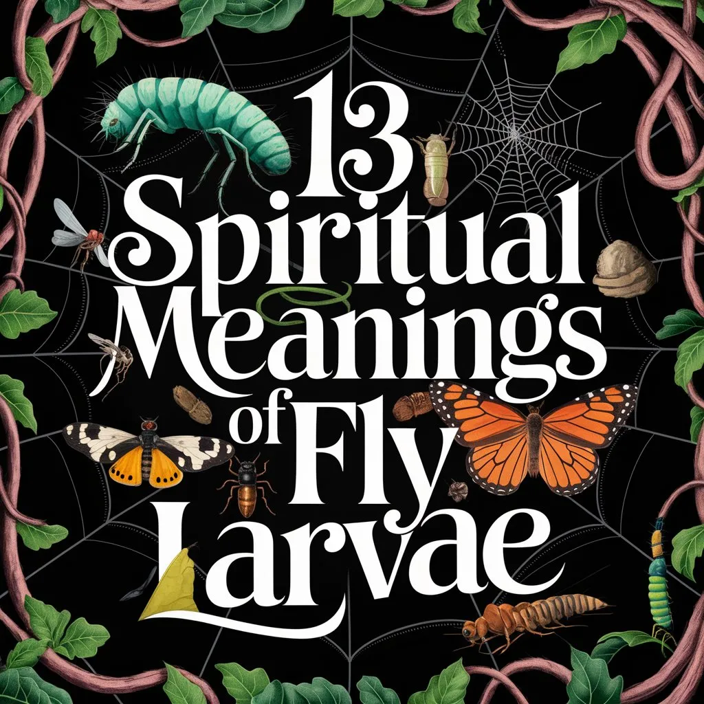 13 Spiritual Meanings of Fly Larvae: Decoding the Powerful Meanings