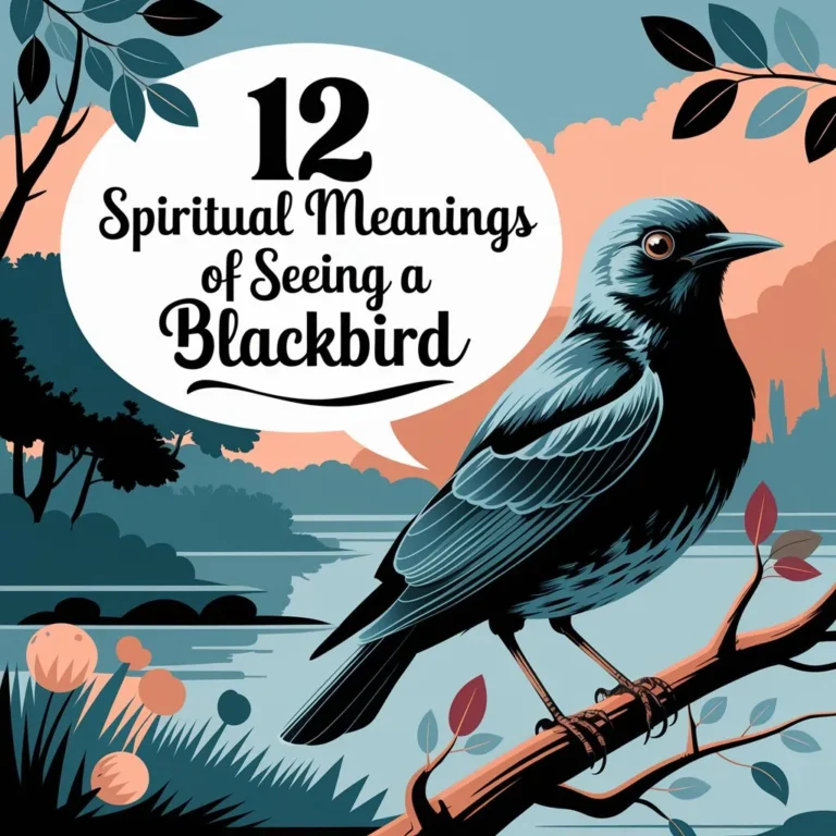 12 Spiritual Meanings of Seeing a Blackbird: Hidden Symbolisms