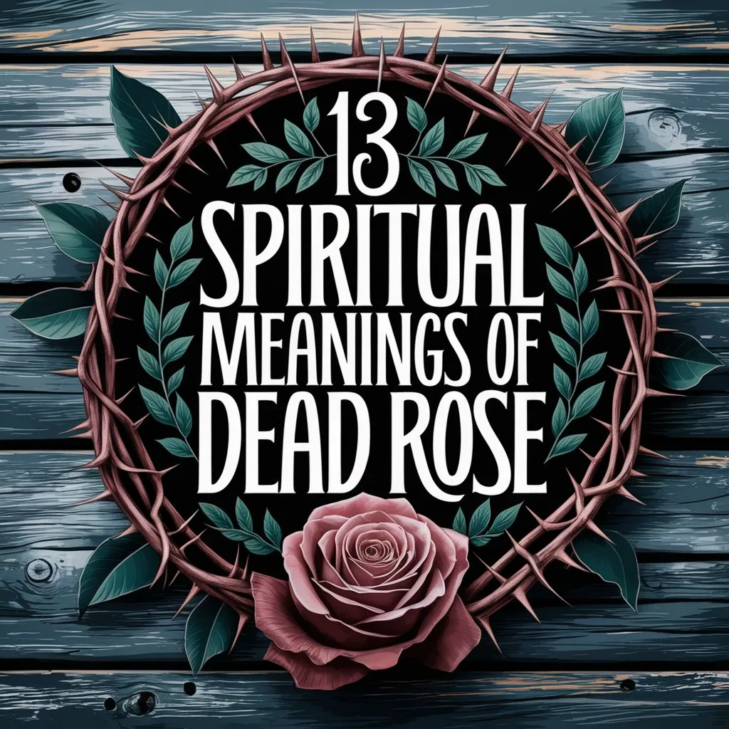 13 Spiritual Meanings of Dead Rose: A Message of Spiritual Love